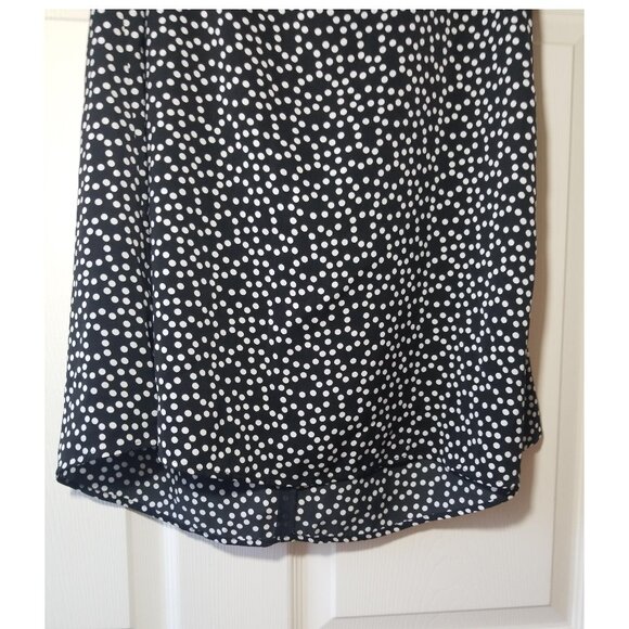 Polka dot Express shirt blouse size 12 - Picture 3 of 6